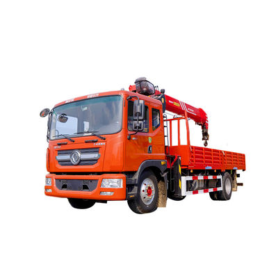 ποιότητας  TRUCK CRANE Dongfeng 4x2 Truck Boom Crane 8 Ton Truck Mounted Hydraulic Crane Arm Crane Sanypalfinger For Trucks εργοστάσιο