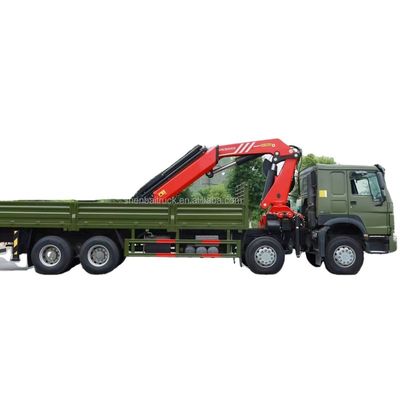 ποιότητας  TRUCK CRANE 8x4 HOWO hydraulic folding arm crane for trucks 15~50 TON Crane factory supply new/used truck mounted crane for sale εργοστάσιο