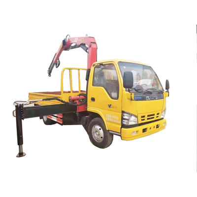 TRUCK CRANE Cheap Price 2 3.2 4 5 Hydraulic Folding Arm 6.3 Ton Crane Loader Truck Lift For Sale